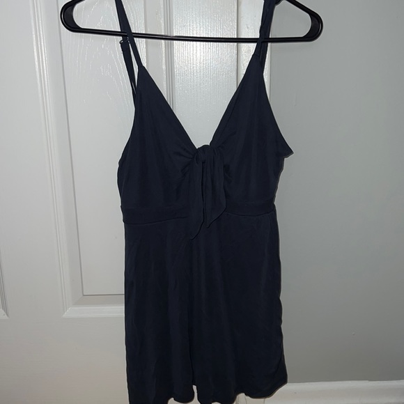 Urban Outfitters Alix Tie Front Romper - Picture 2 of 5